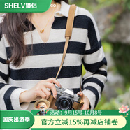 攝侶富士xt5保護(hù)套xs20相機(jī)包xt30二代xt50皮套x100vi保護(hù)套xh2s底座xt20相機(jī)套xh2x皮殼xt10牛皮配件 XT30/XT20瘋馬色真皮保護(hù)套+墊肩牛皮肩帶