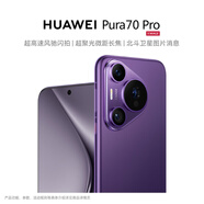 HUAWEI Pura 70 Pro 國家補(bǔ)貼500元 羅蘭紫 12GB+256GB 超高速風(fēng)馳閃拍 華為鴻蒙智能手機(jī)