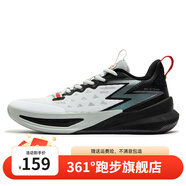 361度男鞋運動(dòng)鞋2025年秋季新款361度男籃球訓練鞋 361度白/曜石黑 39