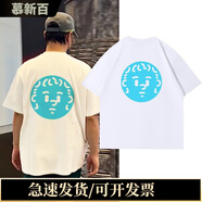 慕新百Eason陳奕迅佛山短袖t恤FnDs演唱會周邊粉絲應(yīng)援黑色上衣重磅純棉 白色【泉州】 2XL  建議170-175c140-160斤