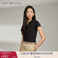 Tommy Hilfiger【五?？邸看合募九b珠地網(wǎng)眼休閑純色條紋修身短袖T恤POLO衫