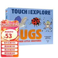 英文原版繪本 Touch and Explore Bugs 精裝紙板觸摸書 STEM科普學(xué)習(xí)大進(jìn)化 綠山墻