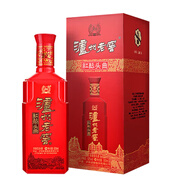 瀘州老窖超市白酒 頭曲紅醞 52度 500mL 1瓶 +洋河大曲375ml組合