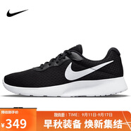 耐克NIKE女休閑鞋透氣緩震TANJUN運動鞋DJ6257-004黑白37.5