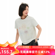 雲上生活【煙花】涼感索羅娜吸濕透氣短袖女T恤2025夏季T0468 清水綠 S 建議85-100斤左右 微松正碼正拍