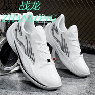戰龍國潮新桀驁2代籃球鞋男13空襲10GTcut313庫里1295超輕球鞋 8316音速13白黑 41