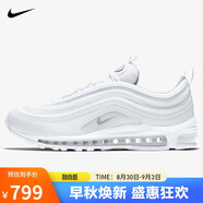 耐克男子休閑鞋AIR MAX 97運動鞋921826-101 白色 40 