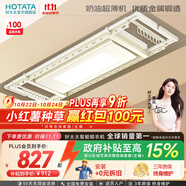 好太太（Hotata） 電動晾衣架智能自動升降曬被陽臺晾衣架室外衣服架伸縮晾衣桿 D-3082：超薄大屏+語音+奶油風(fēng)