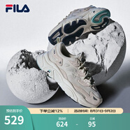 FILA斐樂女鞋跑步鞋情侶同款老爹鞋MARS火星鞋男鞋休閑運(yùn)動(dòng)鞋 【女款】奶白/木薯粉-GT 40