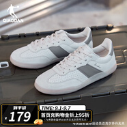 喬丹女鞋板鞋夏季T頭鞋男鞋情侶新款德訓(xùn)鞋潮流學(xué)生休閑鞋百搭運(yùn)動鞋 古瓷白/鋼灰 女款 38.5