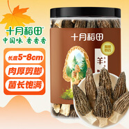 十月稻田 羊肚菌 30g（5-8cm）云南產(chǎn) 山珍菌菇干貨 雞湯煲湯火鍋食材
