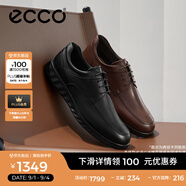 愛(ài)步（ECCO）商務(wù)皮鞋男 男士休閑皮鞋通勤正裝鞋男 S輕巧混合520324 HL 棕色52032401053 43