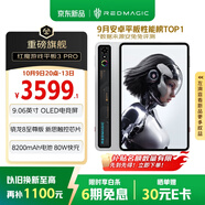 努比亞紅魔游戲平板3Pro 9.06英寸OLED電競(jìng)屏 驍龍8至尊版 8200mAh電池  國(guó)家補(bǔ)貼電競(jìng)小平板 12+256G銀翼版 