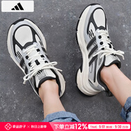 阿迪達(dá)斯 （adidas）男鞋女鞋 25夏季新款運動鞋時尚休閑元禧老爹鞋低幫透氣跑步鞋子 情侶款/元禧老爹鞋/淺灰/主推 37