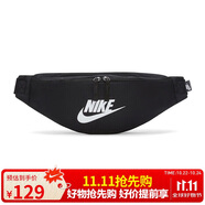 耐克（NIKE）男女腰包 單肩包斜挎包胸包休閑包DB0490-010 黑