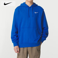 耐克（NIKE）衛(wèi)衣男士 25秋季新款運動服裝舒適打底衫針織連帽外套保暖套頭衫 493藍(lán)色/曬圖退10 2XL 【185】體重170~190斤左右