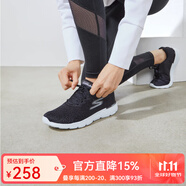 SKECHERS斯凱奇男女鞋透氣輕質(zhì)運(yùn)動(dòng)鞋夏季網(wǎng)布減震時(shí)尚跑步鞋 14804/BKW 女款-黑色/白色 37