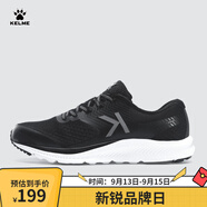 KELME/卡爾美運(yùn)動(dòng)跑鞋男鞋馬拉松跑鞋女夏季訓(xùn)練緩震長(zhǎng)跑健身情侶款YX80215072 黑色 37