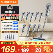 蘇泊爾（SUPOR）【國(guó)家補(bǔ)貼】吸塵器家用有線手持推桿地毯兩用大吸力大功率纖薄機(jī)身寵物家庭適用C3節(jié)日禮物