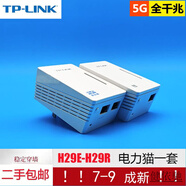 普聯(lián)（TP-LINK）TPHyFi電力貓套裝千兆WiFi中繼器智能路由 H29E-H29R內置天線(xiàn)【子母套裝】