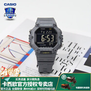 卡西歐（CASIO） 男表女表卡西歐手表男女情侶表學生時尚運動表太陽能雙顯電子表 AE-1600H-8BVPF玄武灰