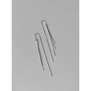 迷度通體S925銀極簡(jiǎn)耳線(xiàn)長(cháng)款流蘇耳環(huán)超仙氣質(zhì)耳鏈輕奢冷淡風(fēng)耳墜 通體S925純銀一對