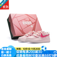NIKE【定制球鞋】Nike Air Force 1 LE 空軍一號(hào) 皮革 芭比 手繪噴繪  35.5