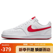 耐克（NIKE）男子運動(dòng)休閑鞋COURT VISION運動(dòng)鞋HF1744-101 大學(xué)紅 40 