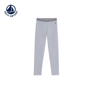 PETIT BATEAU法國小帆船童裝女童舒適休閑打底褲A0ECB 灰色 110 cm