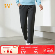 361°運動褲女春秋季休閑寬松直筒衛(wèi)褲跑步訓(xùn)練針織長褲子662434710D