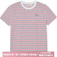 李維斯（Levi's）LeviSS24巴黎限定刺繡短袖T恤男紅藍條紋 紅藍條紋 L
