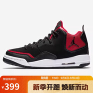 Jordan男子休閑鞋 JORDAN COURTSIDE 23 運(yùn)動(dòng)鞋AR1000-006黑紅44.5