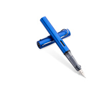 凌美（LAMY）鋼筆簽字筆 生日節(jié)日禮物學生成人練字文具 德國進口 恒星系列墨水筆 寶石藍 F0.7mm