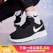 NIKE耐克女鞋TANJUN潮流簡約時尚黑白經(jīng)典百搭跑步運動休閑鞋 812655 奧利奧配色 黑色812655-011 36.5