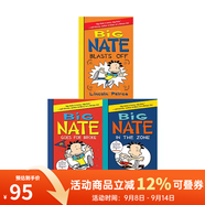 預(yù)售 Big Nate 英文原版 我們班有個搗蛋王系列 3冊大內(nèi)特冒險記 青少年課外閱讀 兒童爆笑漫畫章節(jié)書 綠山墻