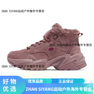 斯凱奇女鞋秋冬款機(jī)能風(fēng)老爹鞋保暖運(yùn)動(dòng)休閑鞋167338 酒紅色/WINE 35
