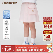 PawinPaw【三防】卡通小熊童裝25年春夏新款女童工裝風(fēng)短裙半身裙 Pink粉紅色/25 140