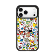 CASETIFYCASIF聯(lián)名滿(mǎn)屏kt蝴蝶結可適用/6PROMAX手機殼iphone5//3/2保護套 貼紙kt貓[黑框] iPhone4