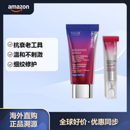 斯佳唯婷（StriVectin） 斯佳唯婷 視黃醇抗衰老眼霜夜霜套裝 深層修護 改善細紋淡紋緊致 奶油色 1.5 Oz. (約 42 g) * 1 件裝