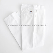 Dickies874迪克斯美版工裝褲男休閑褲寬松直筒長(zhǎng)褲美式嘻哈滑板褲 白色 29 WL30