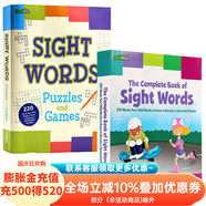 220個(gè)高頻詞練習冊1和2 英文原版 The Complete Book of Sight Words  幼兒早教詞匯書(shū) 課外練習冊 兒童小學(xué)英語(yǔ)教輔 常見(jiàn)字核心詞匯兒童字典詞典美國原裝進(jìn)口Sight
