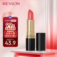 露華濃（Revlon）麗采保濕滋潤唇膏黑管口紅4.2g珊瑚果醬674#不掉色中秋禮物女