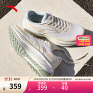 安踏（ANTA）（ANTA）旅步2.5丨跑鞋女25秋冬緩震透氣跑步鞋輕便舒適運(yùn)動(dòng)鞋女 【網(wǎng)面】紙莎白/微蛋白/素霧灰-1 35.5 (女5)