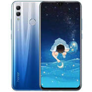 榮耀10青春版 4G手機麒麟 710處理器6.21英寸高清大屏60Hz刷新率1300萬像素高清攝像頭3400mAh電池 藍色 九 九 新 6GB+64GB