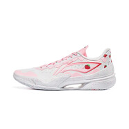 李寧（LI-NING）籃球鞋利刃5低幫男鞋2025秋緩震耐實(shí)戰籃球運動(dòng)鞋ABAU101 熒光嫩粉ABAU101-10 40