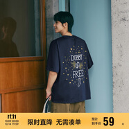 森馬（Semir）哈利波特聯(lián)名短袖t恤男25夏情侶寬松上衣109325100224