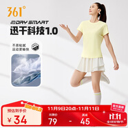 361°短袖女潮流t恤女士夏季新款速干衣運動跑步瑜伽服662424126H-8