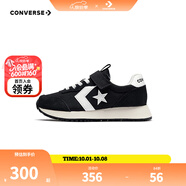 Converse匡威童裝男童運動(dòng)鞋2025秋季新款魔術(shù)貼星劍標女童中小童百搭休閑 黑/白 32 【建議腳長(cháng)19.5cm】