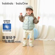 巴拉巴拉童裝寶寶羽絨服男童女童連帽外套2025冬裝小熊上衣萌208425107202