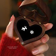 墨利亞（Meliades）S925純銀圣誕雪花鹿耳釘女時(shí)尚小眾感不對稱(chēng)耳飾圣誕系列禮物 拉絲雪花小鹿/白金色/925